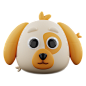 Dog 3D Icon