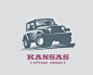 Kansas-旅游越野车租赁logo-国外欣赏-爱标志网 #采集大赛# #标志#