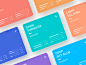 Web Color Cards