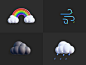 Animated Weather 3D Icons - Part 1