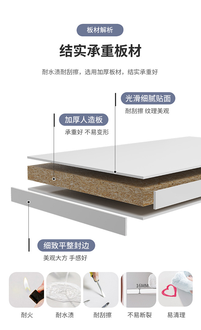 衣柜家用卧室出租房推拉门简易柜子现代简约...