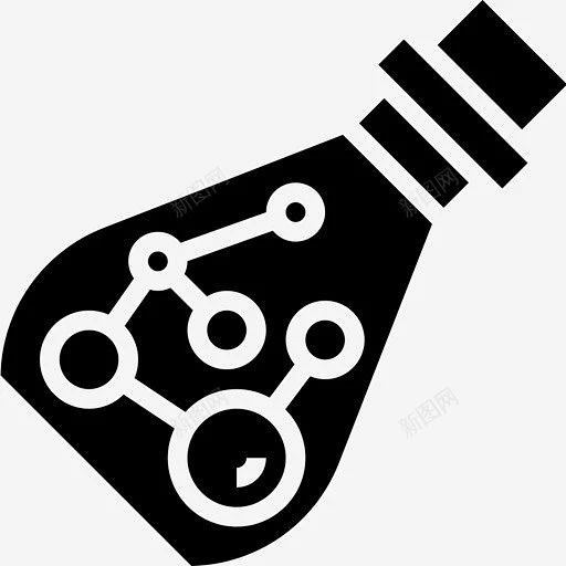 分子研发2字形图标 平面电商 创意素材图片_研发素材图片素材-花瓣网