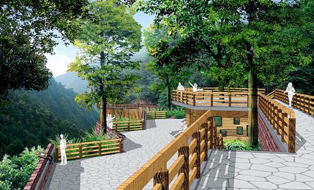 四川玉兰旅游区环湖路、登山步道规划设计