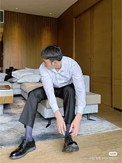 皮鞋是男士的一张名片