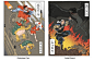 Ukiyo-e Heroes : A parody art project, commenting on the ancient origins of modern Japanese game culture.　 浮世絵ヒーロー