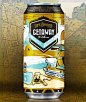 Getaway Pilsner外观包装设计----啤酒包装设计
