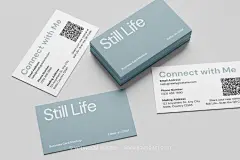 纸质名片卡片模型品牌信息标识设计贴图ps样机素材模板 6psd下载_颜格视觉