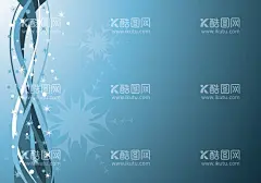 蓝色线条渐变背景  - 源文件下载【酷图网】蓝色,渐变,线条,白色,白色雪花,圆点,背景,底图,清新,简约,简约背景,线条背景,星光,波浪线,动感曲线,渐变曲线,星星,蓝色线条波浪,雪花,雪花矢量,名片背景,蓝色名片模板,矢量,矢量素材,矢量图,eps