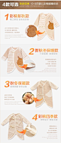 婴儿衣服 新生婴幼儿宝宝衣服春秋冬装连身衣爬服哈衣 婴儿连体衣-tmall.com天猫
