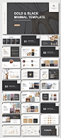 #presentation #fashion #PowerPoint #design #template #ppt #art #simple