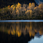 autumn Folklore Landscape lofoten mountain Nature norway reflection troll water