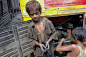 印度修车童工