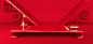优雅中国风C4D海报中国红背景背景图片素材