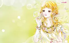 意林·小小姐_女生 插画 电脑壁纸