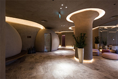上海勃朗酒店设计公司采集到SPA水疗会所设计方案