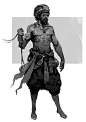 【保加利亚画师  Borislav Mitkov  人物插画稿】