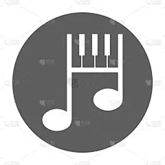 键盘、音乐、钢琴图标