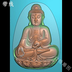 11精雕图库_雕刻素材采集到佛像玉雕精雕图灰度图扫描图立体圆雕图矢量3D打印图