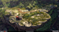 UNCHARTED - The Lost Legacy, Genesis Prado : These are shots that myself, my Environment modeler, Anthony Vaccaro, and Lighting Artist, Gabe Betancourt worked on for Uncharted Lost Legacy. We developed and finalize the Western Ghats Hub world from the gro