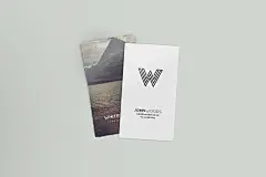 简约明信片贺卡样机 Minimal Card Mockups-样机模版-美工云(meigongyun.com)