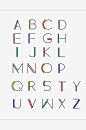 字母英文艺术字字体元素-众图网