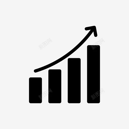 增量图表增长图标 免费下载 页面网页 平面电商 创意素材-花瓣网