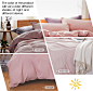 Amazon.com: Dreaming Wapiti Duvet Cover Queen,Washed Microfiber Pink Queen Size Duvet Cover Set,Solid Color - Soft and Breathable with Zipper Closure & Corner Ties (Pink Mocha, Queen) : Home & Kitchen