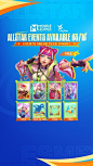ALLSTAR Events Kicks Off 03/16! 

03/16 - 03/31: Participate in the "Team Up, Enjoy the Beats!" event and get rewards like the ALLSTAR exclusive skin Esmeralda "Astral Muse", Painted Skin Esmeralda "Stellar Muse" as well as t