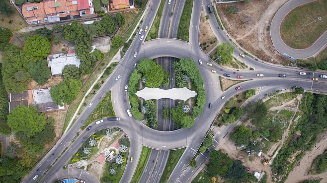 无人驾驶飞机, Dji, 空中照片, Streetphotography, 城市, 体系结构, 现代桥梁, 街-花瓣网