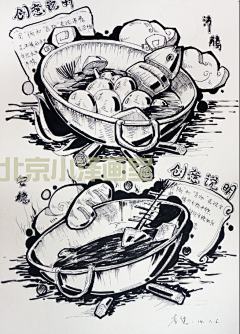北京小泽画室采集到创意速写