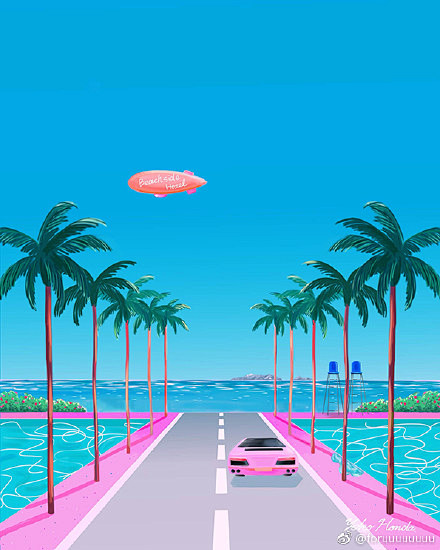 梦想中的夏日蒸汽波|THE SUMMER...