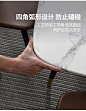 轻奢大理石餐桌家用小户型一桌四椅现代简约实木餐桌椅长方形桌子-tmall.com天猫