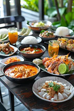 泰式风味菜肴泰国餐饮文化