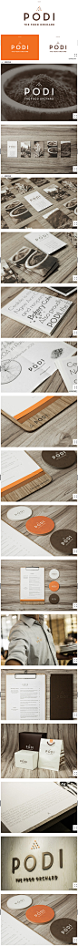 .Podi餐厅品牌形象视觉设计 | 视觉中国