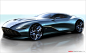 Aston Martin Reveals First Renderings of New DBS GT Zagato - AutoConception.com : Aston Martin has revealed the first detailed renderings of the new DBS GT Zagato, an ultra-expensive and ultra-limited edition model that is being created to mark the upcomi