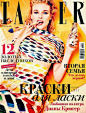 《Tatler》杂志俄罗斯版2014年4月号封面
 
模特：黛安·克鲁格 (Diane Kruger)
