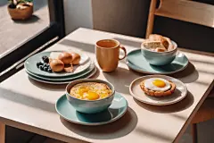 餐馆装修饭店餐厅场景摄影图