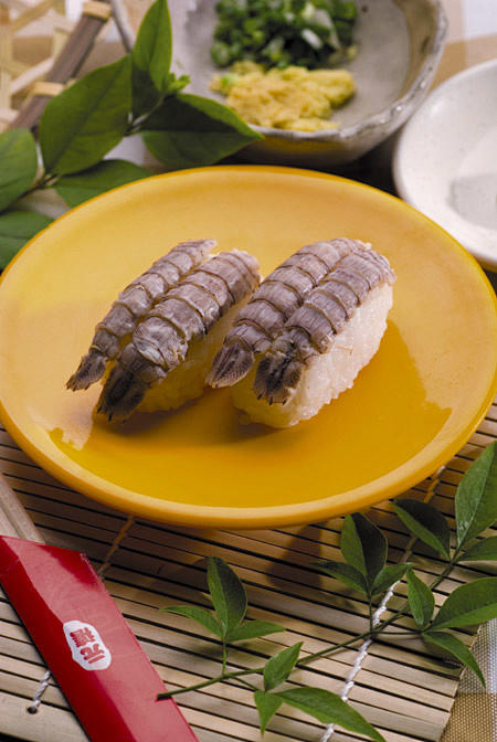 皮皮虾寿司
