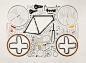 9: Bicycle, 1980s | A Photographer Finds Order And Chaos In Disassembled Gadgets | Co.Design: business + innovation + design