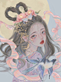 插画师gua老师的作品