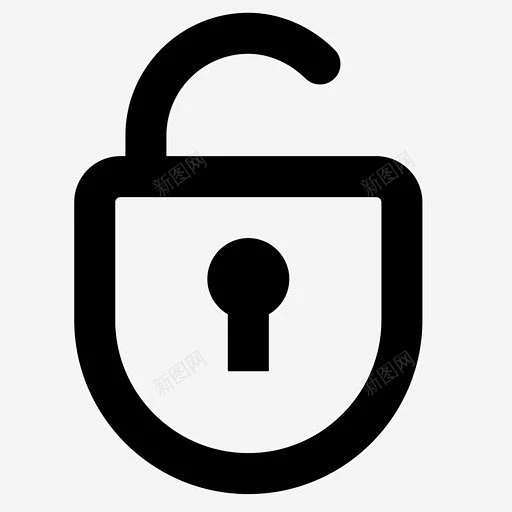 解锁签名严肃图标 icon 标识 标志 UI图标 设计图片 免费下载 页面网页 平面电商 创意素材-花瓣网