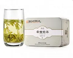 吉白茶 特级头春明前AJ1600-100g 产地直供 醇朴 #插画##包装设计#