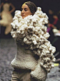 funky- wonder if she is warm...Alexander McQueen