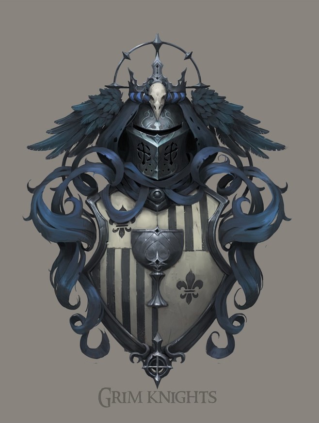 Crests of arms for M...