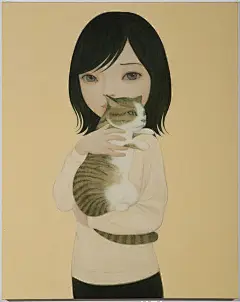 猫之插画图集丨绘画动画素描水彩手绘临摹案例