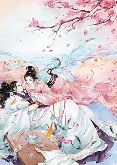 手绘古风人物系列-一双... 古装情侣&amp;美人背影 &amp; 古风美人&amp;手绘情侣头像&amp;古风场景&amp;古风意境&amp;古风手绘&amp;古风风景&amp;唯美古风&amp;一生一世一双人...(658×921)