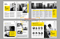 id素材 公司企业介绍宣传册子 封面内页排版设计 InDesign模版-淘宝网
