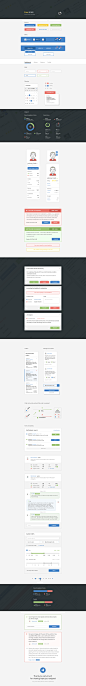 Free UI kit Social User Interface on Behance