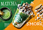 清香诱人！18个抹茶味的甜品banner