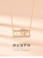 项链女纯银潮网红气质银锁骨链轻奢小众链子吊坠饰品ins简约个性-tmall.com天猫